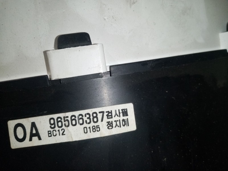 Recambio de cuadro instrumentos para daewoo matiz (m100, m150) 0.8 referencia OEM IAM 96566387  