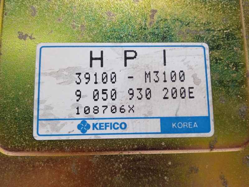 Recambio de centralita motor uce para kia joice ls referencia OEM IAM 39100M3100 9050930200E 