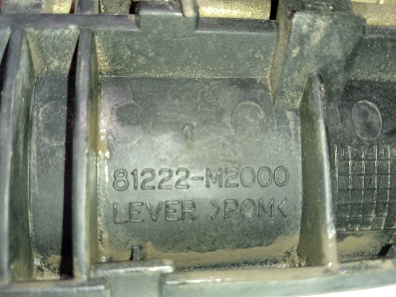 Recambio de maneta exterior porton para kia joice ls referencia OEM IAM 81222M2000  