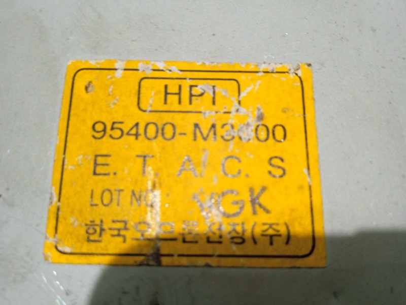 Recambio de modulo electronico para kia joice ls referencia OEM IAM 95400M3000  