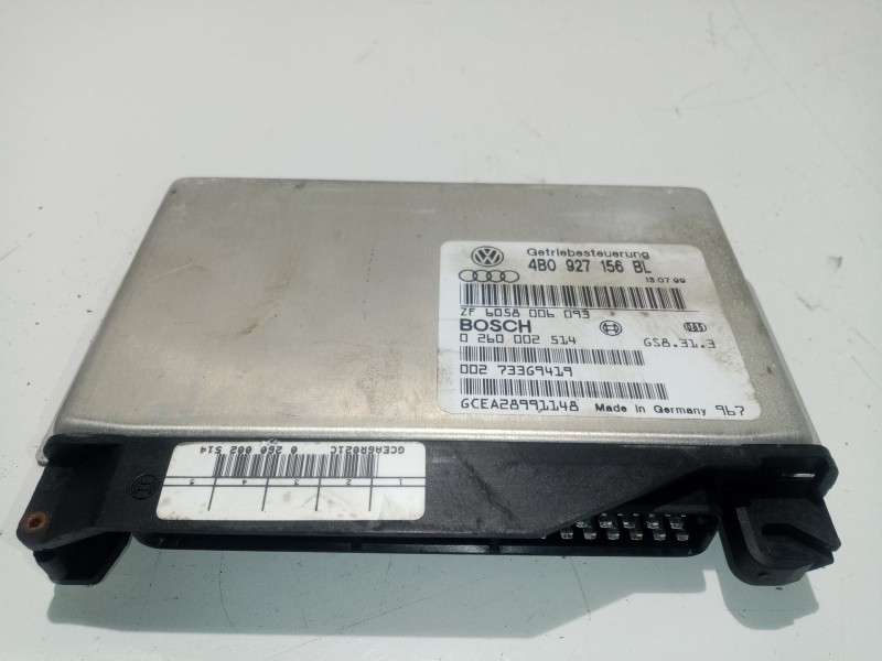 Recambio de centralita cambio automatico para audi a6 berlina (4b2) 2.5 tdi referencia OEM IAM 4B0927156BL  