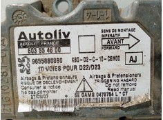Recambio de centralita airbag para peugeot 407 sw 2.0 16v hdi fap cat (rhr / dw10bted4) referencia OEM IAM 9655880880 603554600  2
