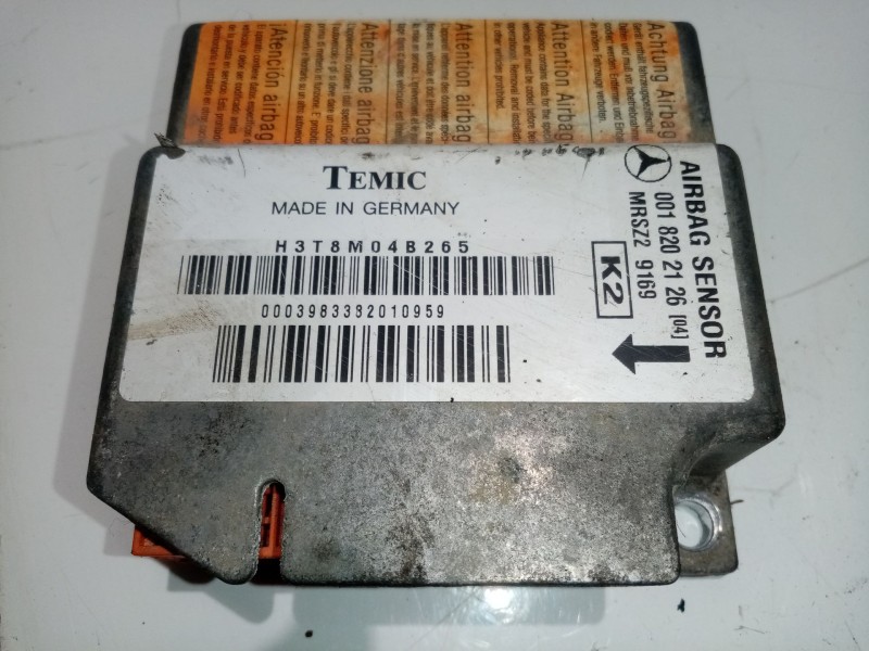 Recambio de centralita airbag para mercedes-benz clase e (w210) berlina referencia OEM IAM 0018202126 0018202126 