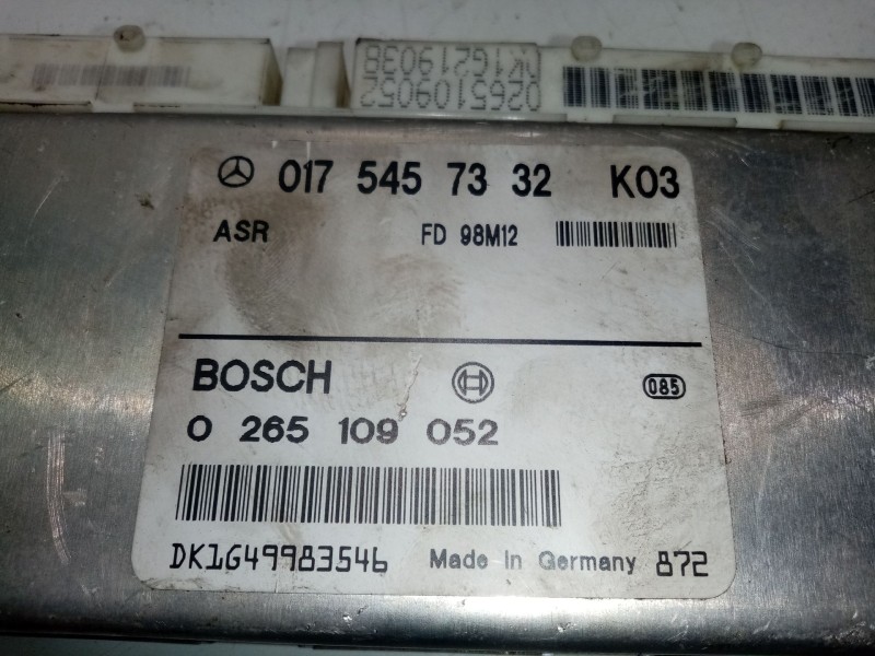 Recambio de modulo encendido para mercedes-benz clase e (w210) berlina referencia OEM IAM 0175457332 0265109052 