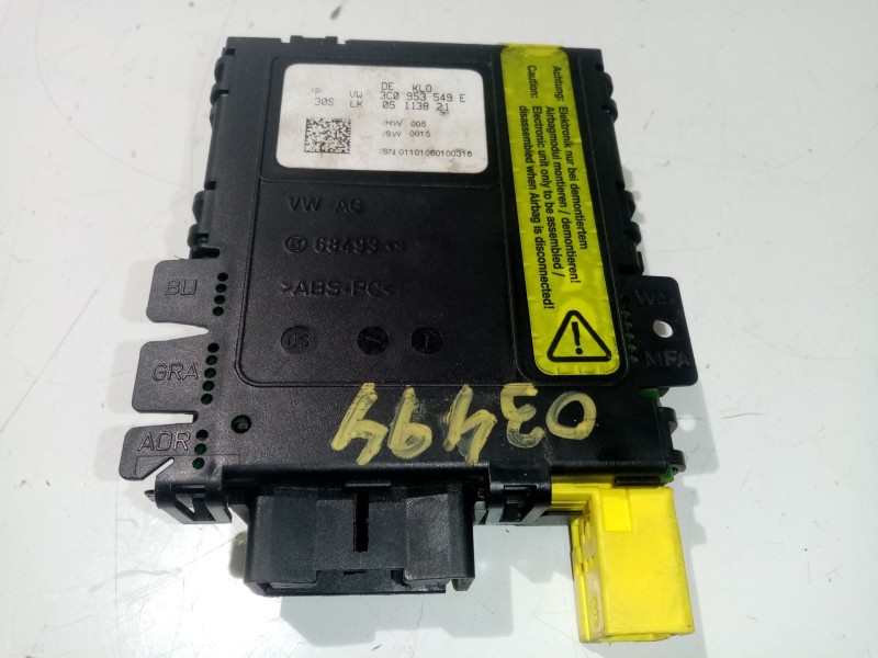 Recambio de modulo electronico para peugeot 307 (s1) xr referencia OEM IAM 05113821 3C0953549E 