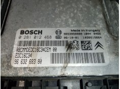 Recambio de centralita motor uce para citroën xsara picasso referencia OEM IAM 0281012468 9653958980  2