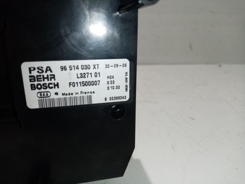 Recambio de mando climatizador para citroën xsara picasso referencia OEM IAM 96514030XT F011500007 