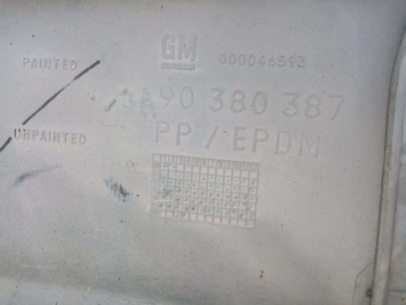 Recambio de paragolpes trasero para opel astra f berlina 1.6 cat referencia OEM IAM 1404457 1404123 