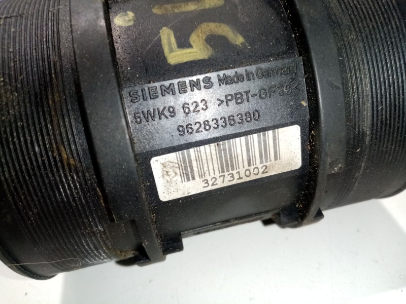 Recambio de caudalimetro para citroën xsara picasso referencia OEM IAM 9628336380 5WK9623 
