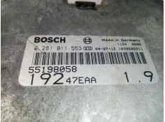 Recambio de centralita motor uce para fiat stilo (192) 1.9 jtd cat referencia OEM IAM 0281011553 55198058  2