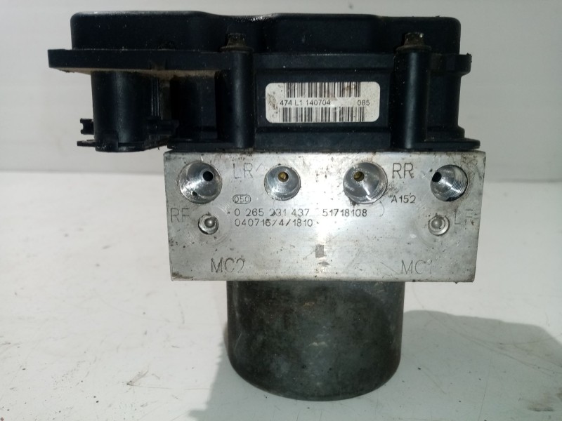 Recambio de abs para fiat stilo (192) 1.9 jtd cat referencia OEM IAM 0265231437 51718108 