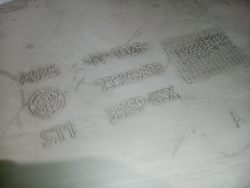 Recambio de guantera para fiat stilo (192) 1.9 jtd cat referencia OEM IAM 1821920239  