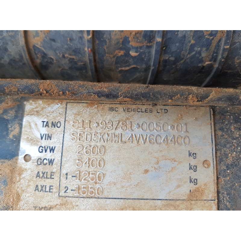 opel frontera a básico   |   01.96 - ... | 1996 | 116 cv / 85 kw del año 1996