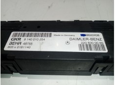 Recambio de modulo electronico para mercedes-benz clase s (w220) berlina 400 cdi (220.028) referencia OEM IAM 2208300085 9140010 2