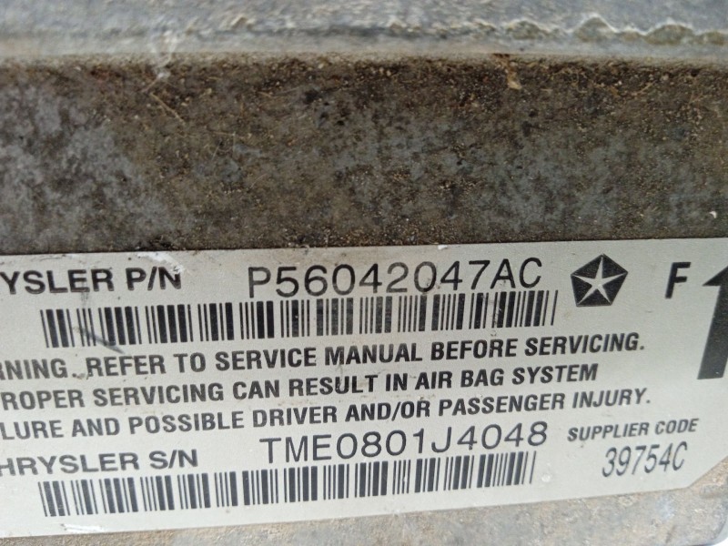 Recambio de centralita airbag para jeep cherokee (j) referencia OEM IAM P56042047AC  