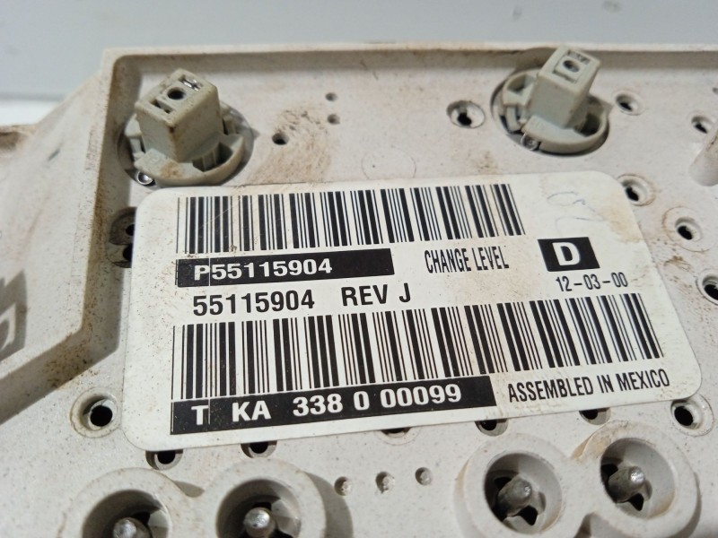 Recambio de mando climatizador para jeep cherokee (j) referencia OEM IAM P55115904  