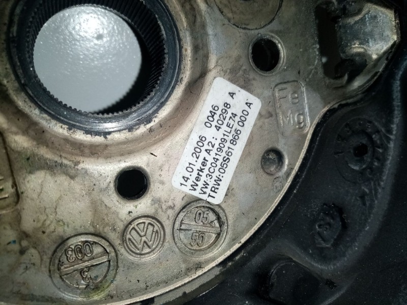 Recambio de volante para volkswagen passat b6 (3c2) 2.0 tdi referencia OEM IAM 3C0419091LE  