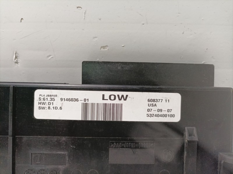 Recambio de modulo electronico para bmw x5 (e70) 3.0 d referencia OEM IAM 6135914603601 60837711 914603601