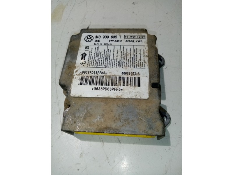 Recambio de centralita airbag para volkswagen golf v variant (1k5) 1.9 tdi referencia OEM IAM 1K0909605T  