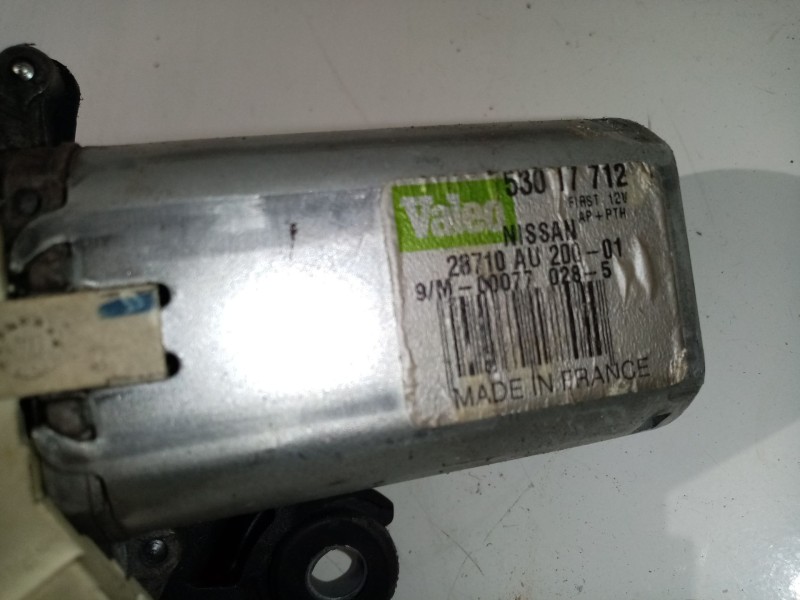 Recambio de motor limpia trasero para nissan primera berlina (p12) referencia OEM IAM 28710AU200 28710AU20001 