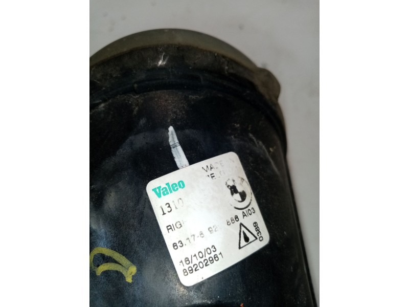 Recambio de faro antiniebla derecho para bmw x5 (e53) 3.0 d referencia OEM IAM 89202961  