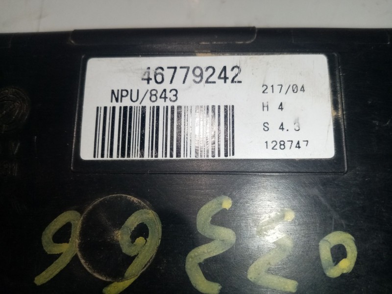 Recambio de centralita cierre para lancia ypsilon (101) referencia OEM IAM 46779242  