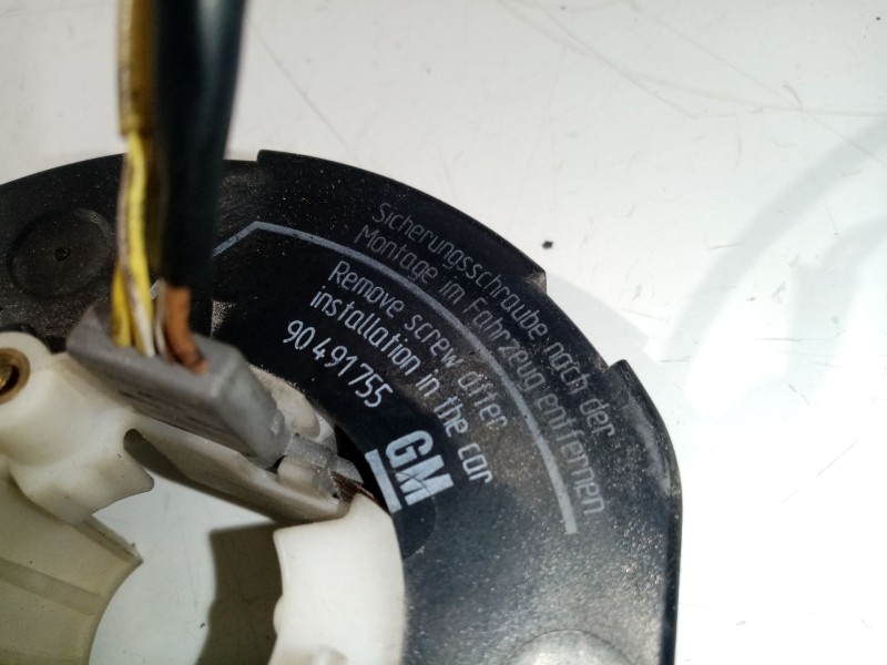 Recambio de anillo airbag para opel astra f berlina 1.6 cat referencia OEM IAM 90491755  