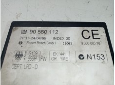 Recambio de centralita cierre para opel astra g berlina club referencia OEM IAM 90560112 9330065187  2