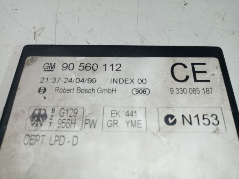 Recambio de centralita cierre para opel astra g berlina club referencia OEM IAM 90560112 9330065187 