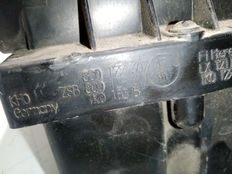 Recambio de caja filtro de aire para peugeot 307 (s1) xr referencia OEM IAM 3C0129607AF 3C0129607 