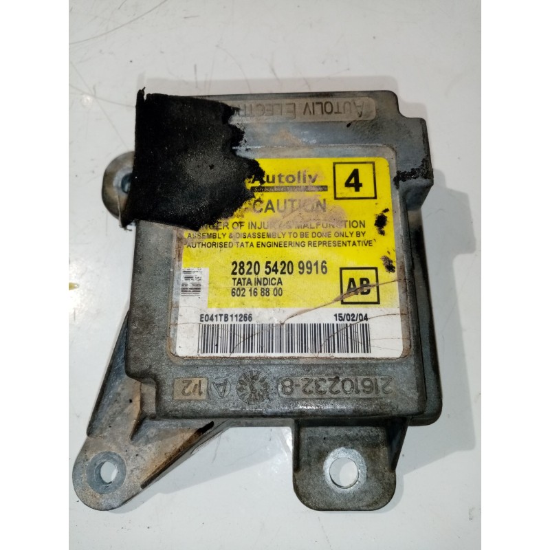 Recambio de centralita airbag para tata indigo (4_v2) 1.4 d referencia OEM IAM 282054209916  