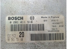 Recambio de centralita motor uce para citroën xsara picasso (n68) 2.0 hdi referencia OEM IAM 9658373180 0281011518  2