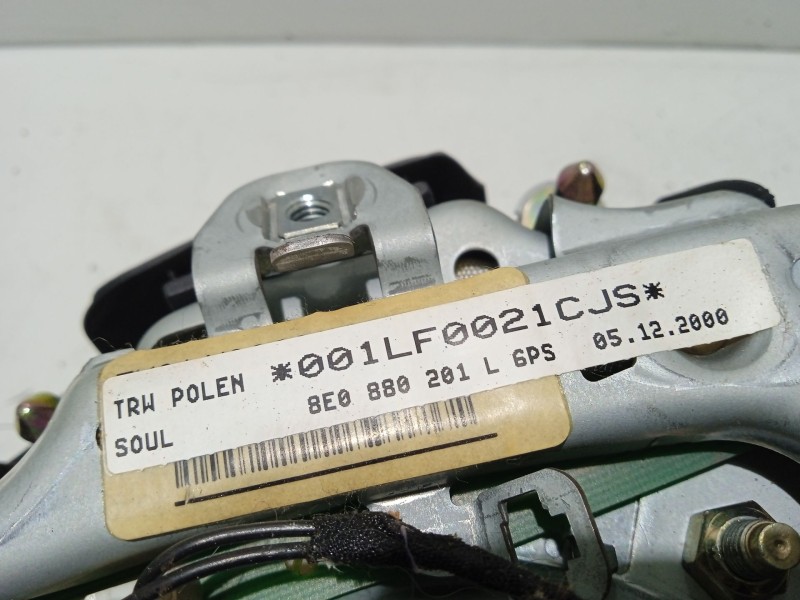 Recambio de airbag delantero izquierdo para audi a3 (8l1) 1.8 referencia OEM IAM 8E0880201L  
