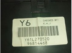 Recambio de cuadro instrumentos para chevrolet aveo / kalos hatchback (t250, t255) 1.2 referencia OEM IAM 96814468 Y61Ll270520  2