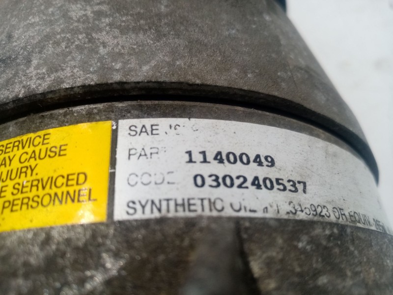 Recambio de compresor aire acondicionado para renault laguna ii (bg0) referencia OEM IAM 1140049 030240537 