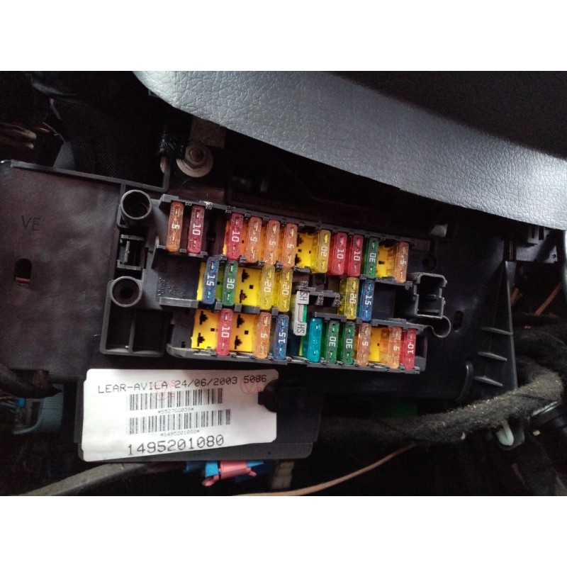 fiat scudo (222) 2.0 jtd cat   |   0.95 - ... | 1995 | 94 cv / 69 kw del año 1995