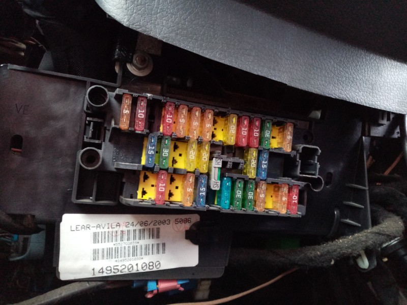 fiat scudo (222) 2.0 jtd cat   |   0.95 - ... | 1995 | 94 cv / 69 kw del año 1995