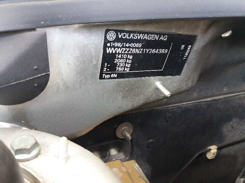 volkswagen polo berlina (6n2) conceptline   |   10.99 - 12.02 | 1999 - 2002 | 50 cv / 37 kw del año 1999