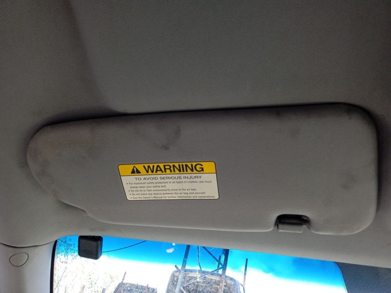 Recambio de parasol izquierdo para kia sorento i (jc) 2.5 crdi referencia OEM IAM 852113E040CY  