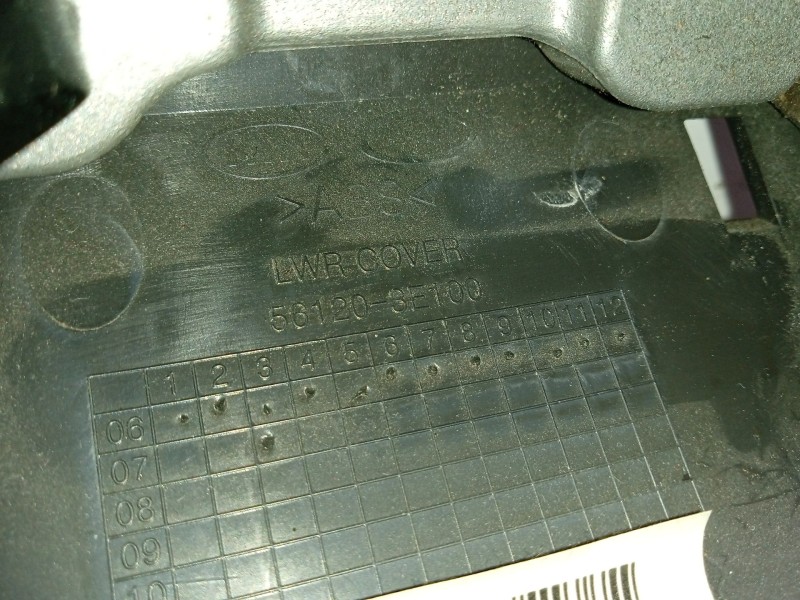 Recambio de volante para kia sorento i (jc) 2.5 crdi referencia OEM IAM 561203E100  