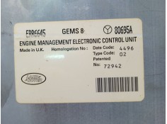 Recambio de centralita motor uce para land rover range rover ii (p38a) 4.6 4x4 referencia OEM IAM ERR6645 80695A  2