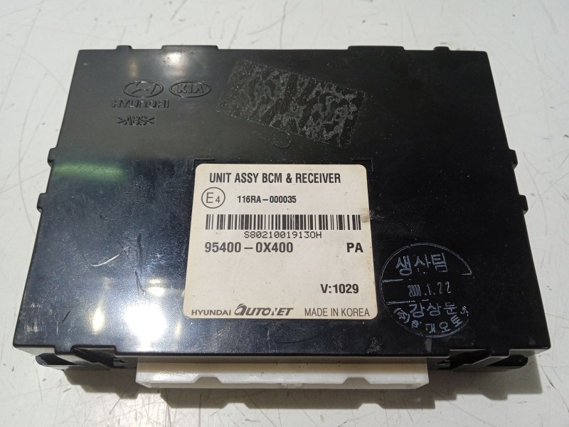 Recambio de modulo electronico para hyundai i10 i (pa) 1.1 referencia OEM IAM 954000X400X  