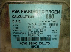 Recambio de modulo electronico para citroën c3 i (fc_, fn_) 1.4 hdi referencia OEM IAM 9658468080   2