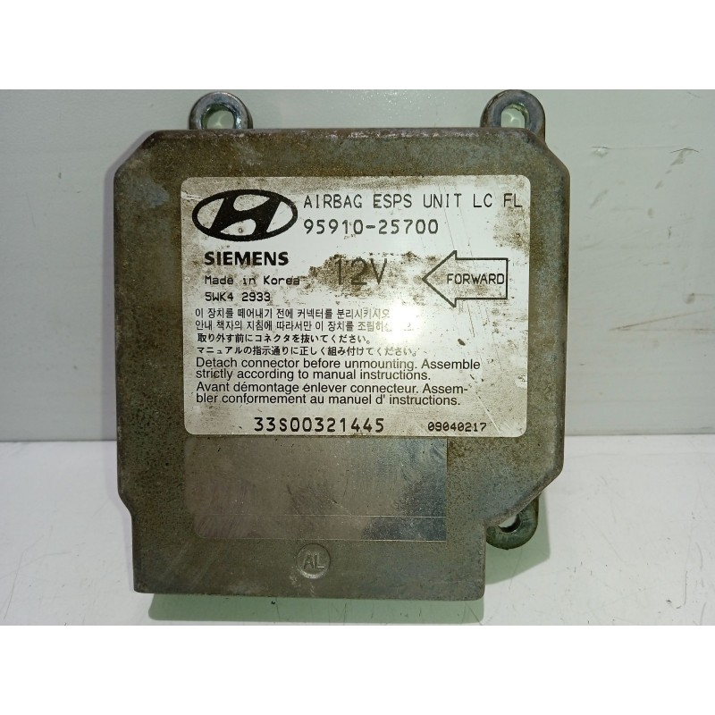 Recambio de centralita airbag para hyundai accent ii (lc) 1.3 referencia OEM IAM 9591025700  