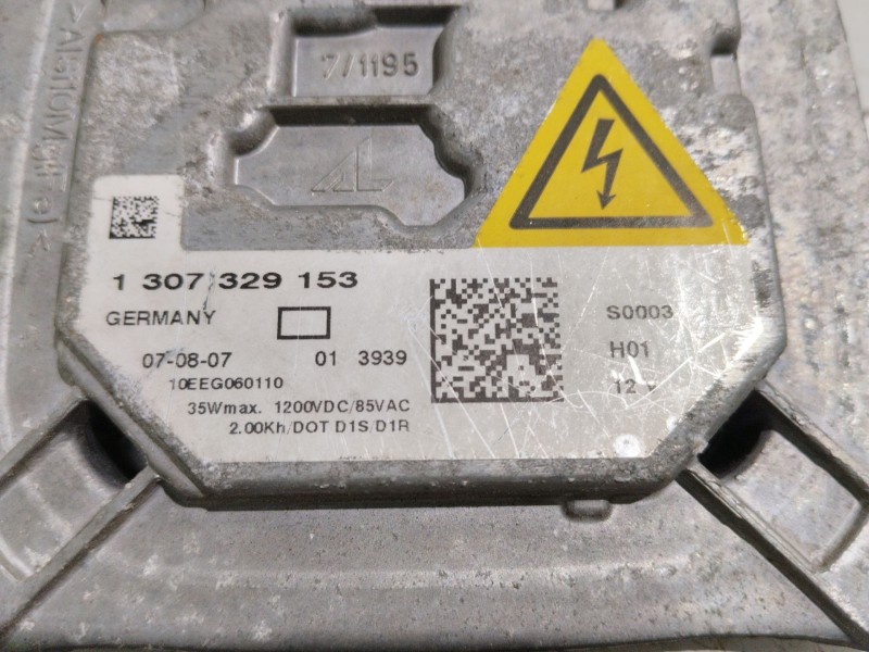 Recambio de centralita faros xenon para bmw x5 (e70) 3.0 d referencia OEM IAM 1307329153  