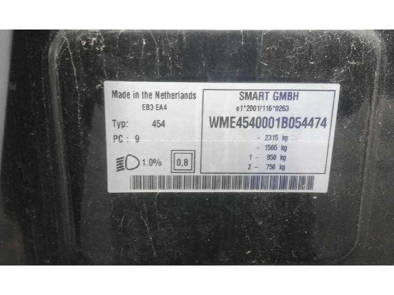 smart forfour del año 2006