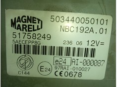 Recambio de modulo electronico para fiat stilo (192_) 1.4 16v (192axh1b, 192bxh1b) referencia OEM IAM 51758249 503440050101  2