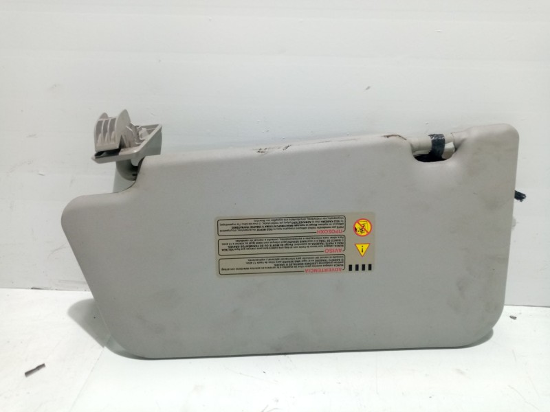 Recambio de parasol derecho para nissan micra (k12e) 1.2 cat referencia OEM IAM 96400AX371  