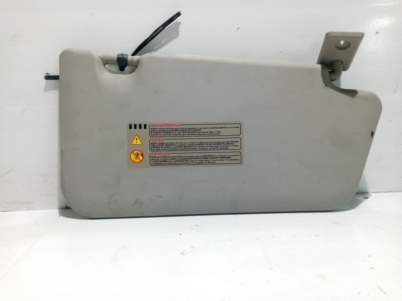 Recambio de parasol derecho para nissan micra (k12e) 1.2 cat referencia OEM IAM 96400AX371  