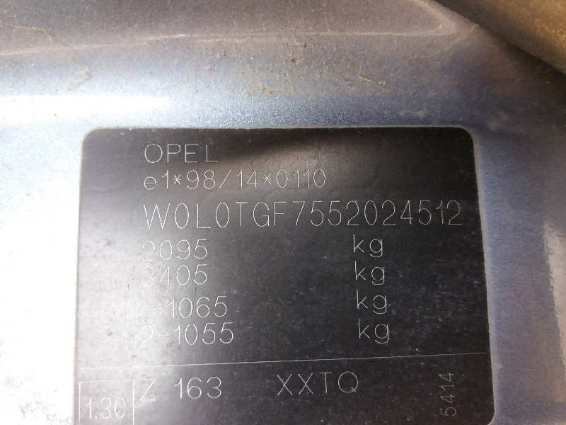 opel zafira a elegance   |   01.02 - 12.05 | 2002 - 2005 | 125 cv / 92 kw del año 2002